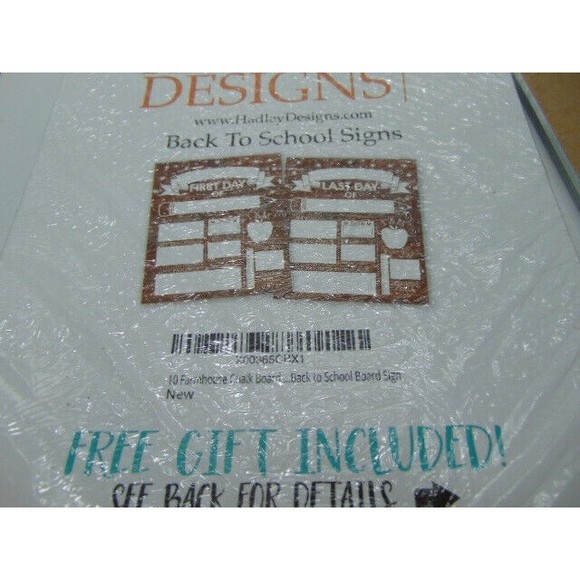 Hadley Designs Double Sided School Signs - 3 Variations/10 ea First Day/Last Day - Picture 2 of 5